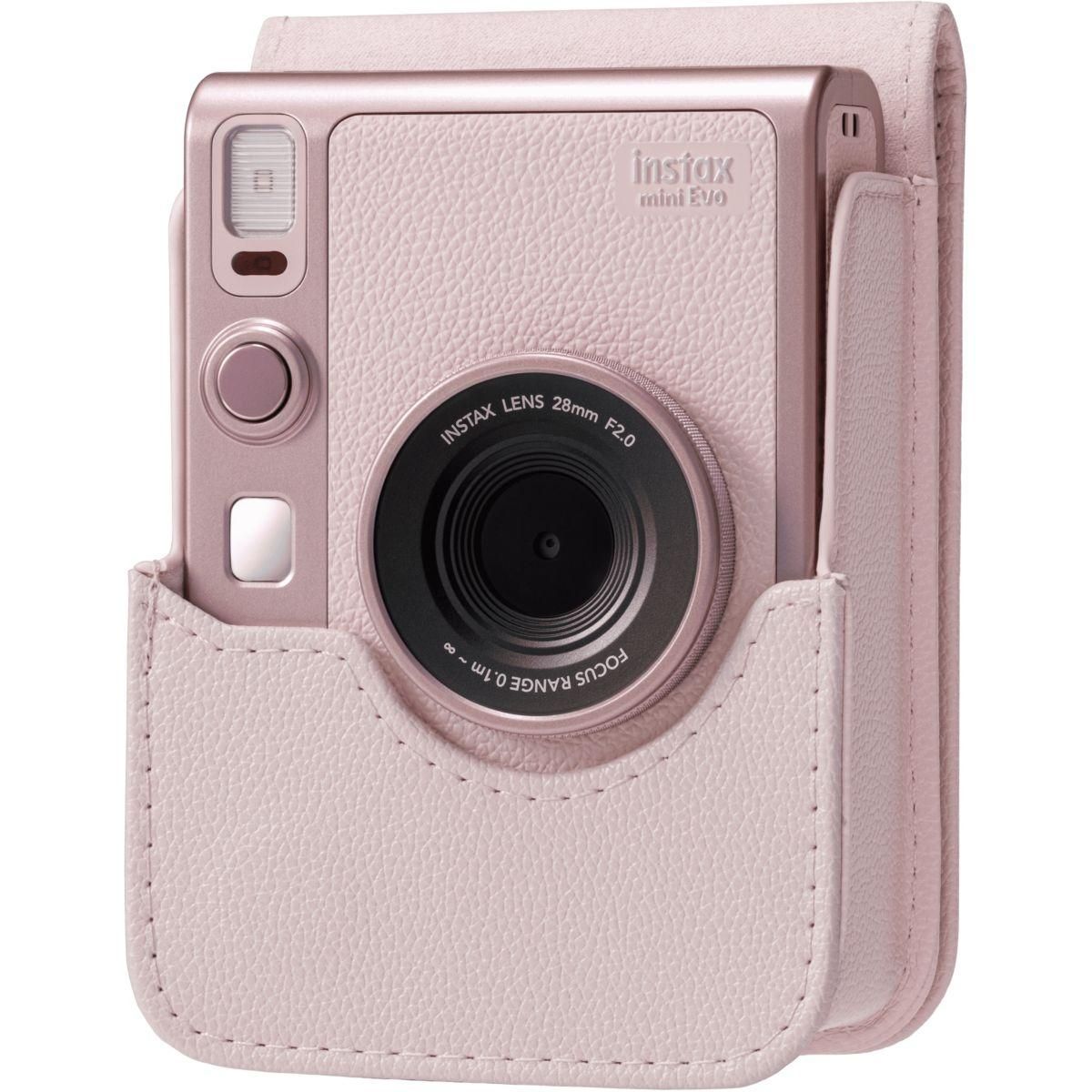 FUJIFILM Housse Intax mini Evo Rose