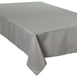 ATMOSPHERA Nappe anti-taches - 150 x 300 cm - Gris