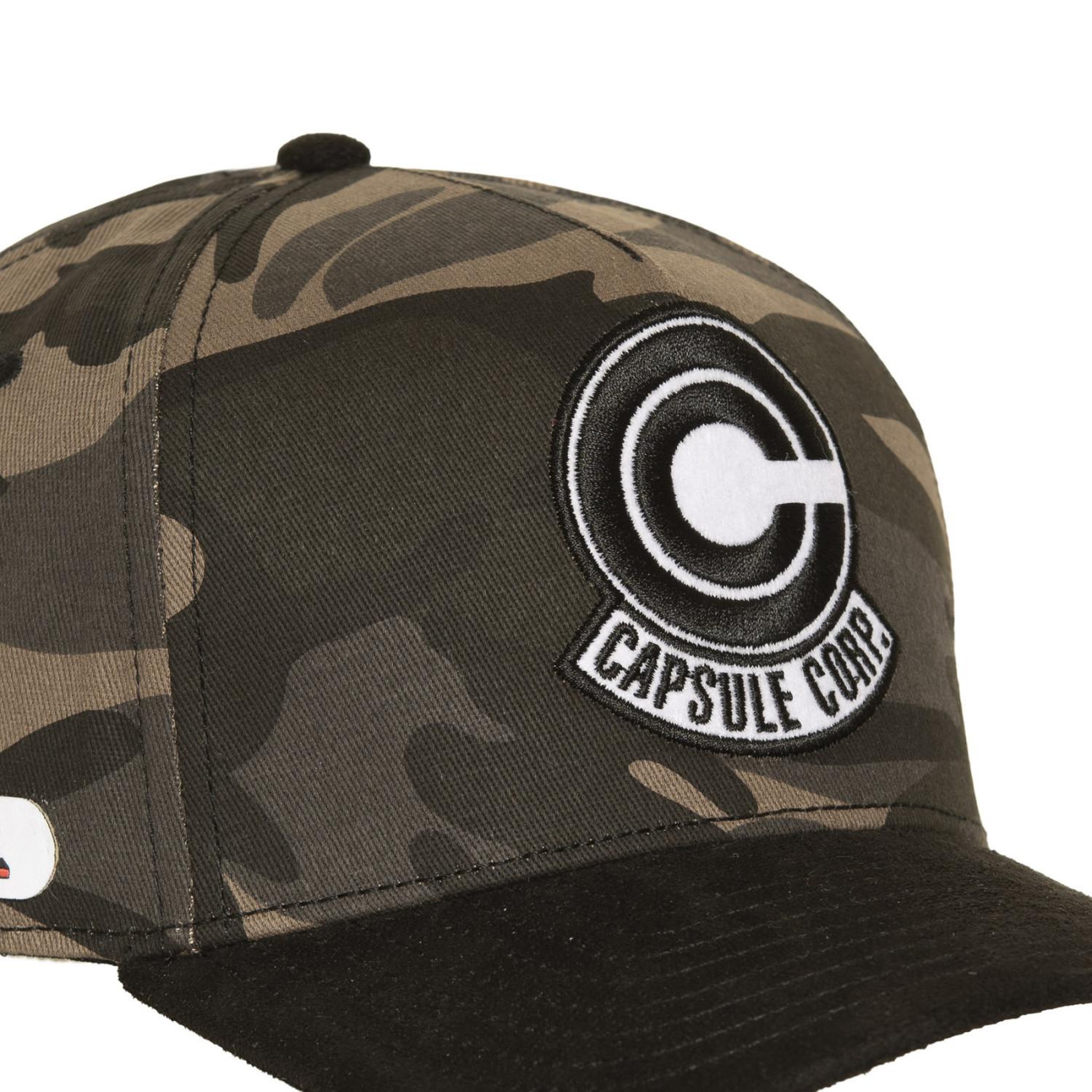 Voir la diapositive 3 : CAPSLAB Casquette trucker avec filet et logo brodé dragon ball capsule