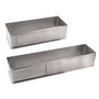 Voir la diapositive 3 : Paris Prix Moule à Cake Inox  Extensible  23-40cm Argent