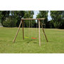 Voir la diapositive 2 : Soulet Portique balançoire - Bois - H1.95m - TONKA