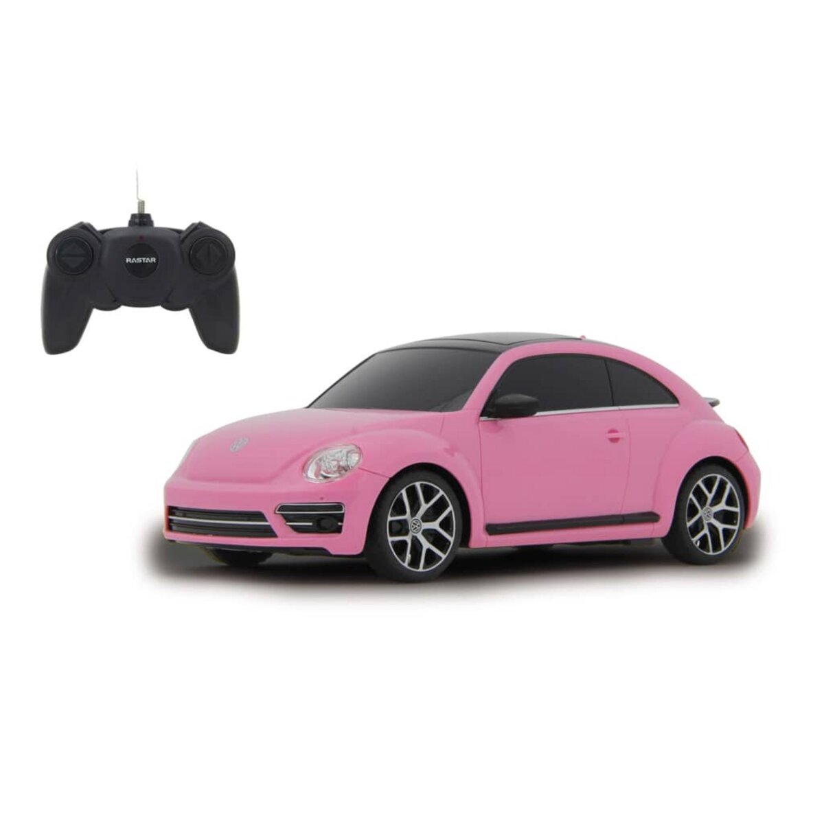 Jamara Jamara Voiture telecommandee VW Beetle 1 24 Rose pas cher