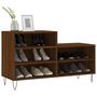 Voir la diapositive 3 : VIDAXL Armoire a chaussures Chene marron 102x36x60cm Bois d'ingenierie