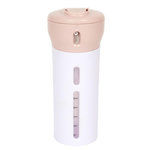 Paris Prix Flacon de Transport 4 en 1  Distributeur  16cm Blanc