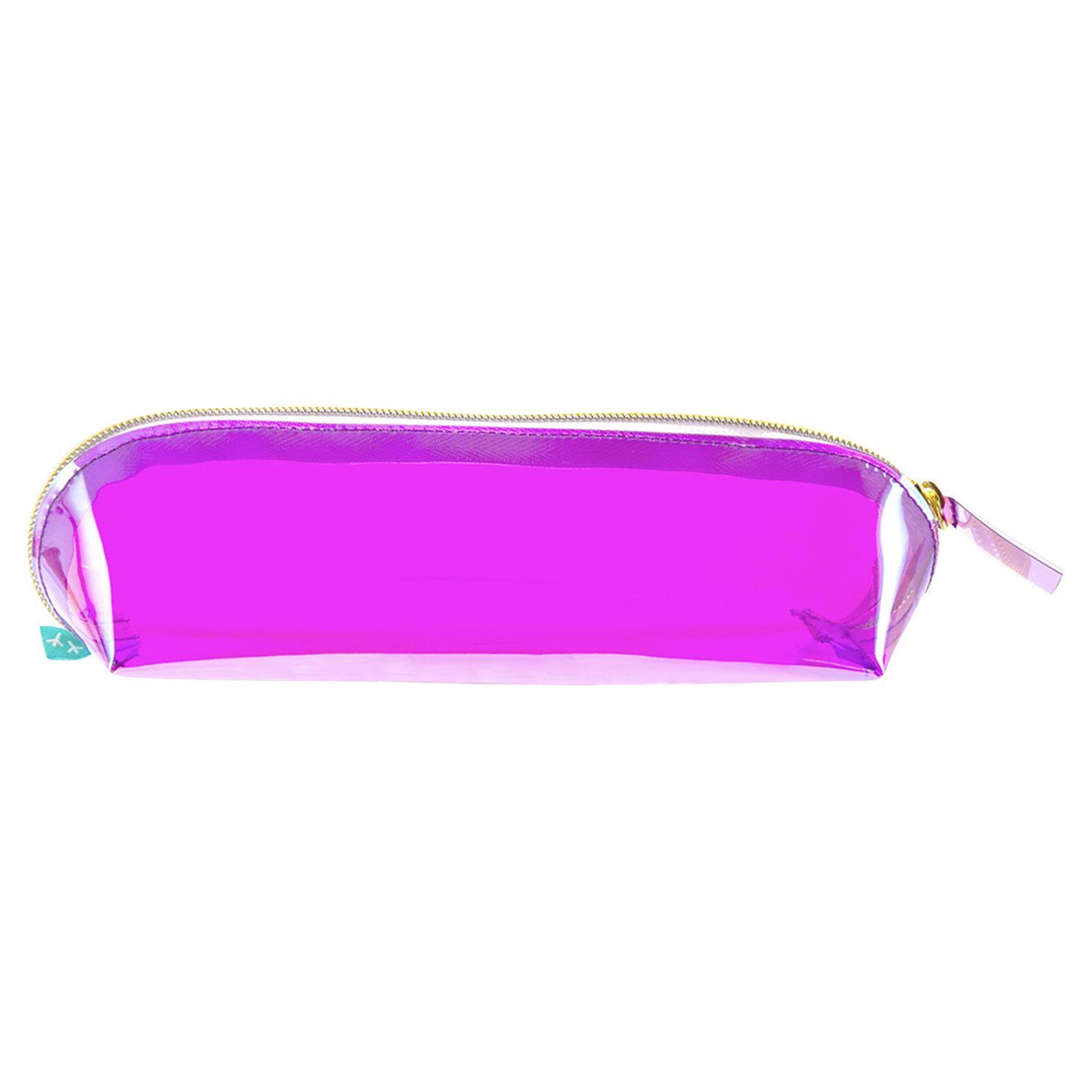 Voir la diapositive 3 : AUCHAN Trousse bateau iridescente PVC