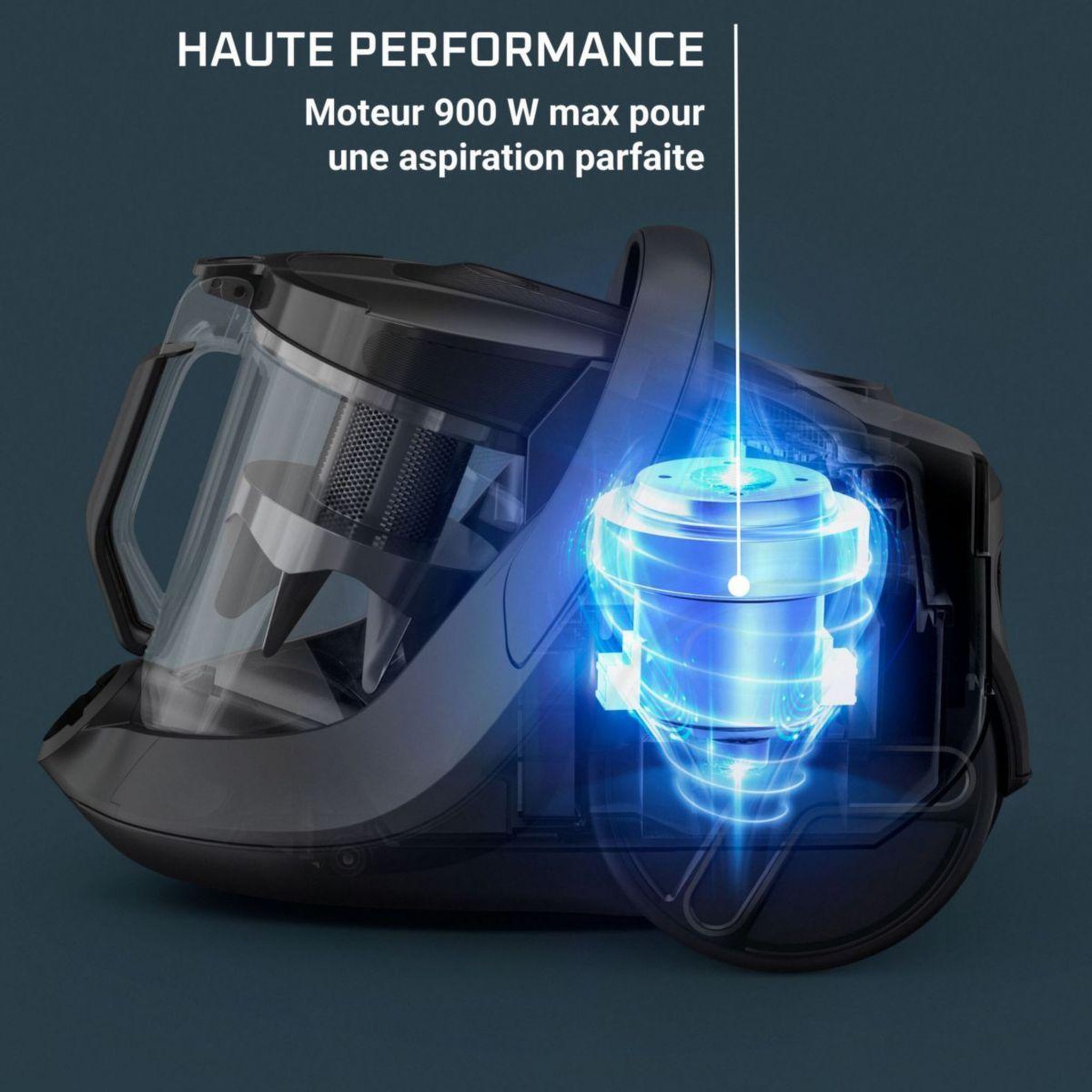 Voir la diapositive 4 : ROWENTA Aspirateur sans sac Green force cyclonic max RO7B13EA