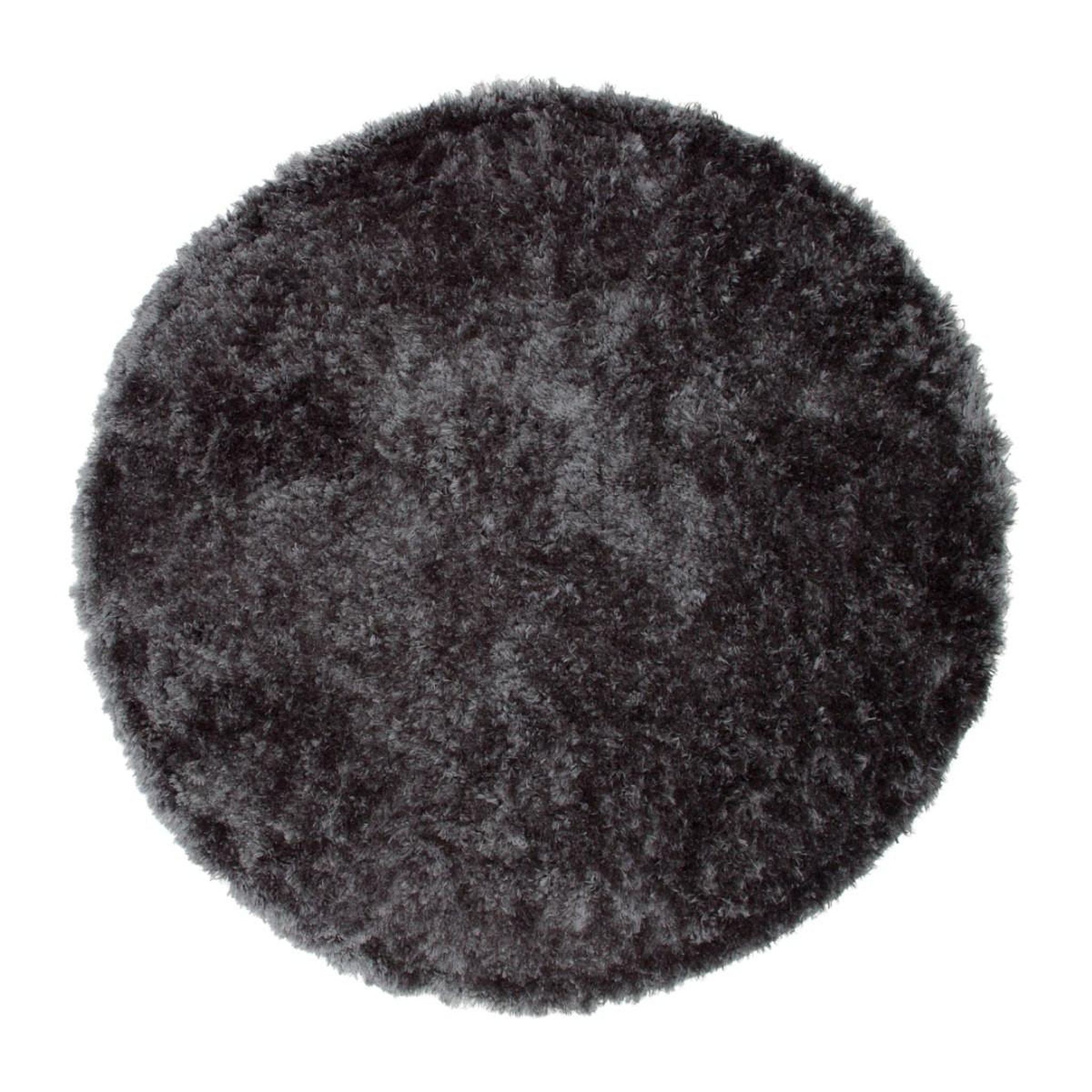 Paris Prix Tapis rond design  natta  200cm gris foncé