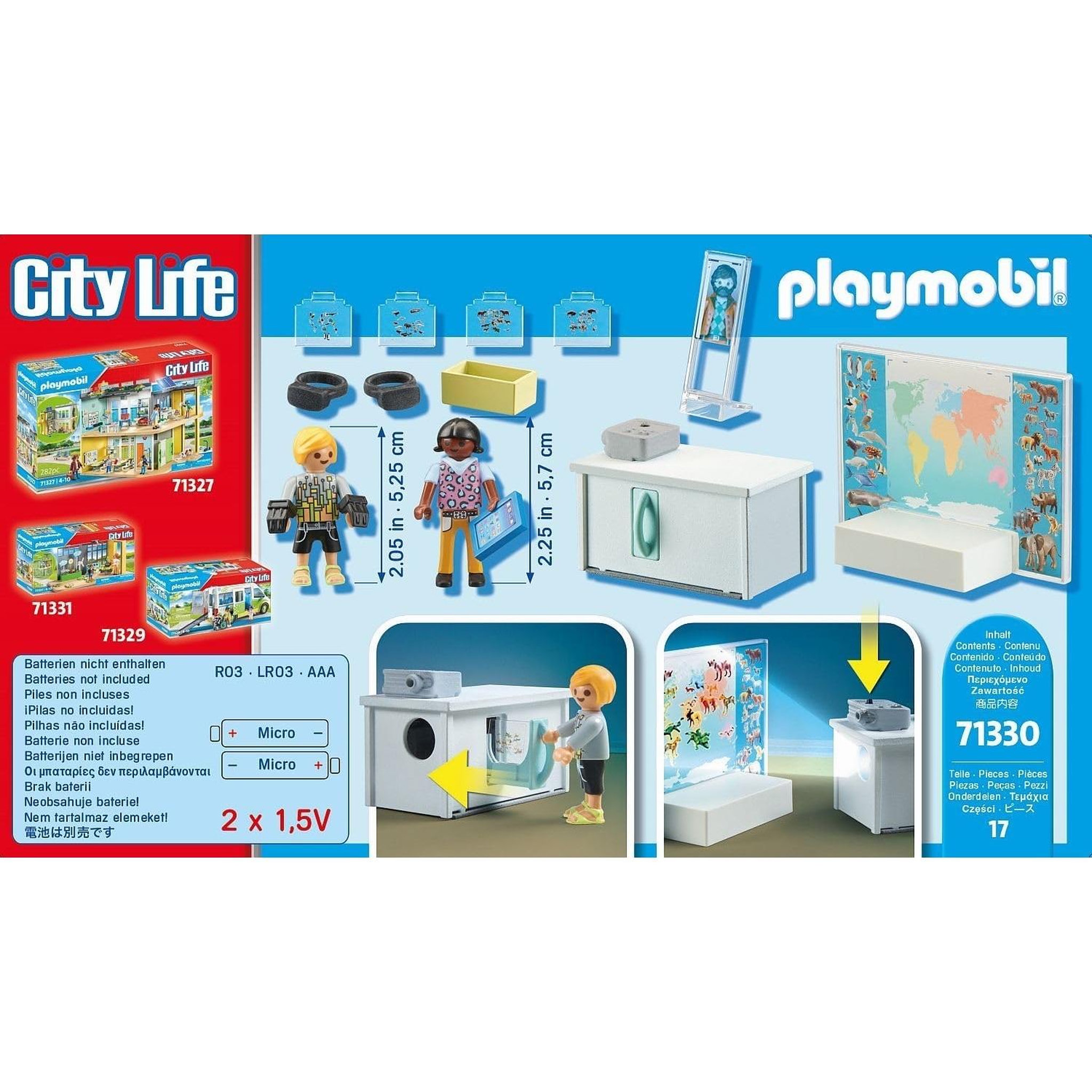 Voir la diapositive 5 : PLAYMOBIL City Life - Classe avec réalité augmentée