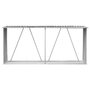 Voir la diapositive 3 : VIDAXL Abri de stockage a bois Acier galvanise 330x84x152cm Anthracite
