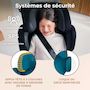 Voir la diapositive 5 : KINDERKRAFT Siège auto i-Size - installation facile avec protection latérale