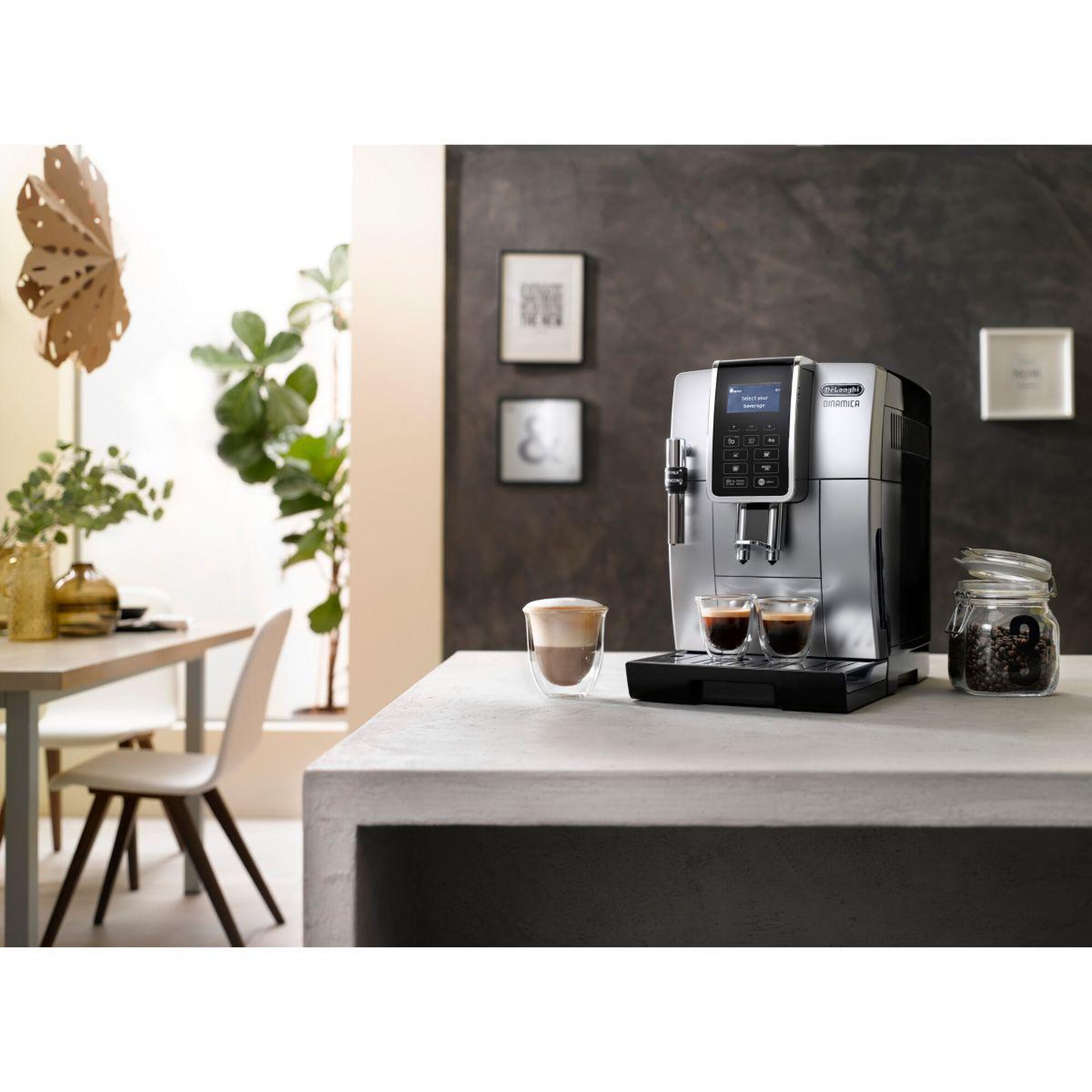 Voir la diapositive 5 : DELONGHI Expresso broyeur dinamica feb3535.sb inox
