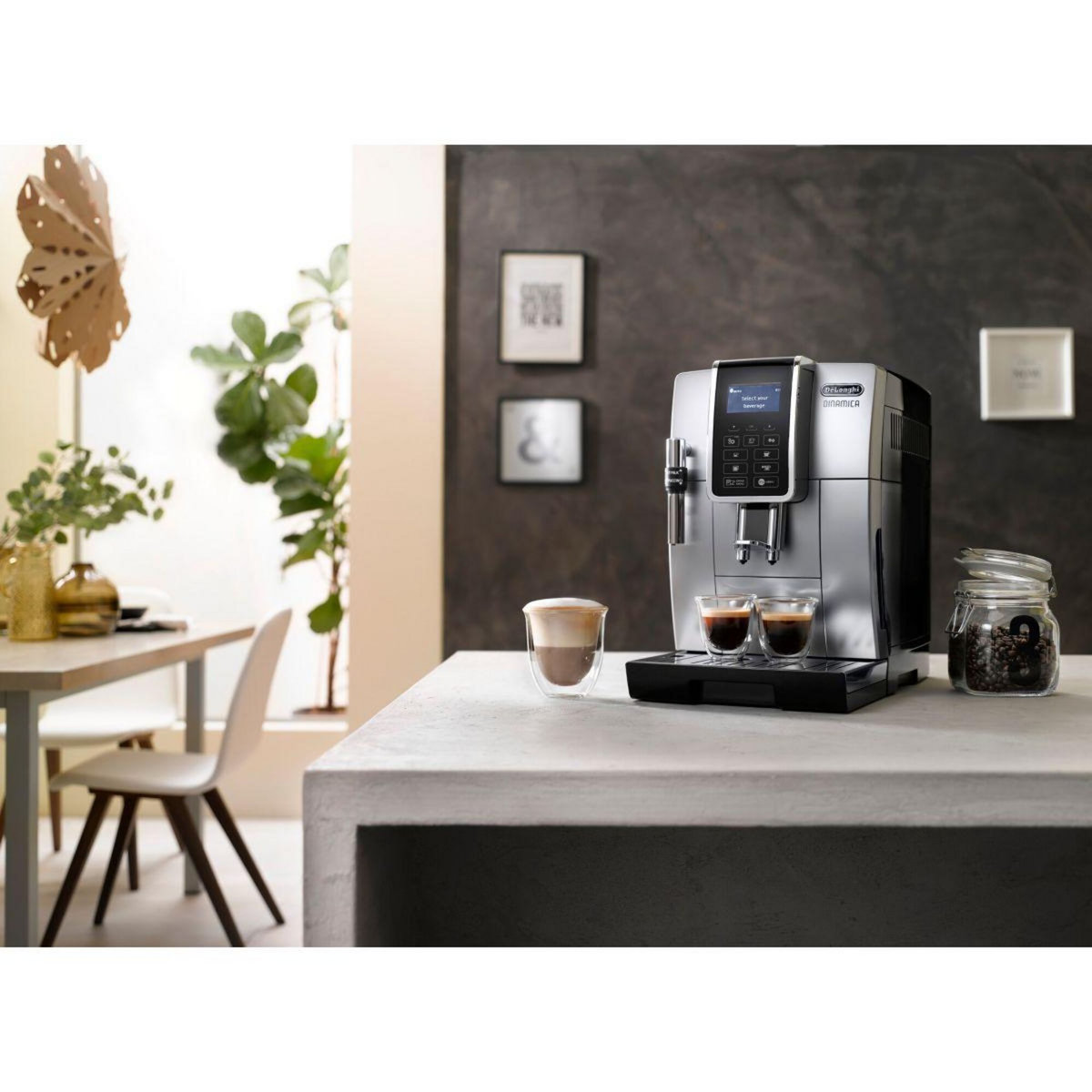 DELONGHI Expresso Broyeur Dinamica FEB3535.SB inox