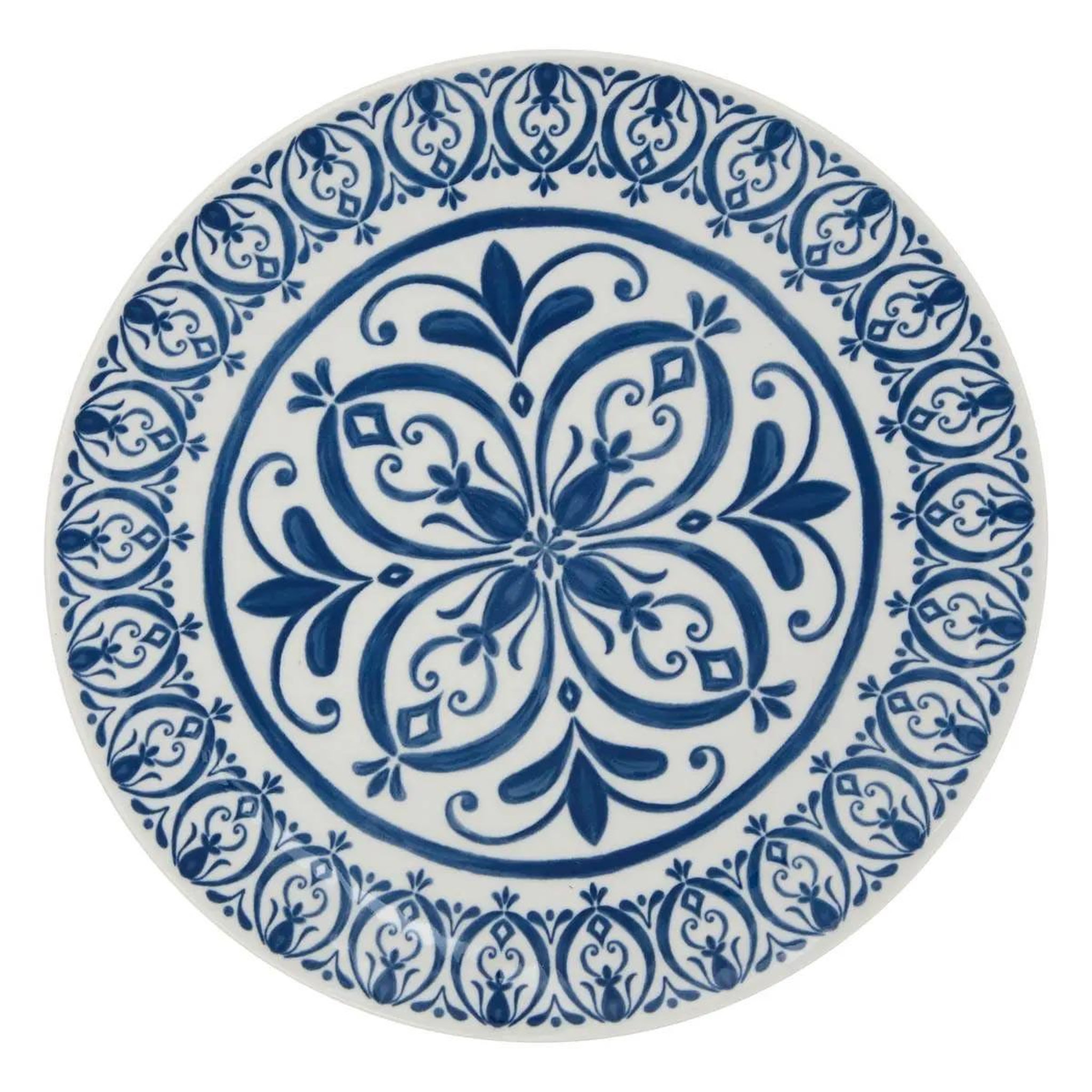 Voir la diapositive 2 : SECRET DE GOURMET Service de table 12 pièces  manon  26cm bleu