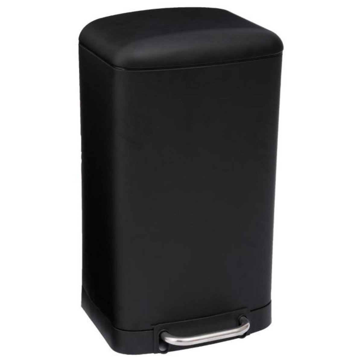 FIVE Poubelle en Métal  Cuisine  30L Noir