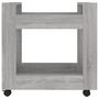 Voir la diapositive 5 : VIDAXL Chariot de bureau Sonoma gris 60x45x60 cm Bois d'ingenierie