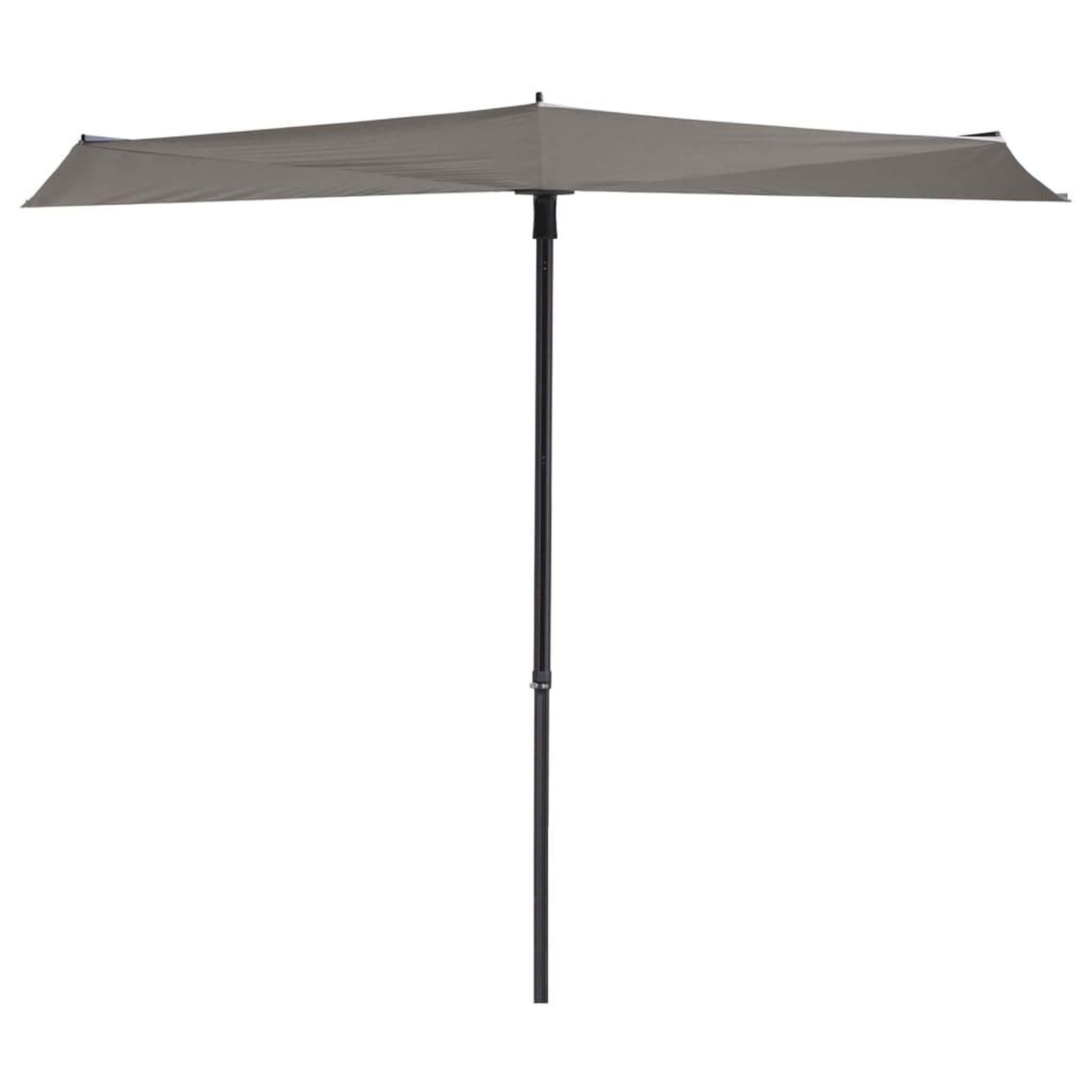 Voir la diapositive 1 : MADISON Madison Parasol de balcon Sun Wave 270x150 cm Gris clair