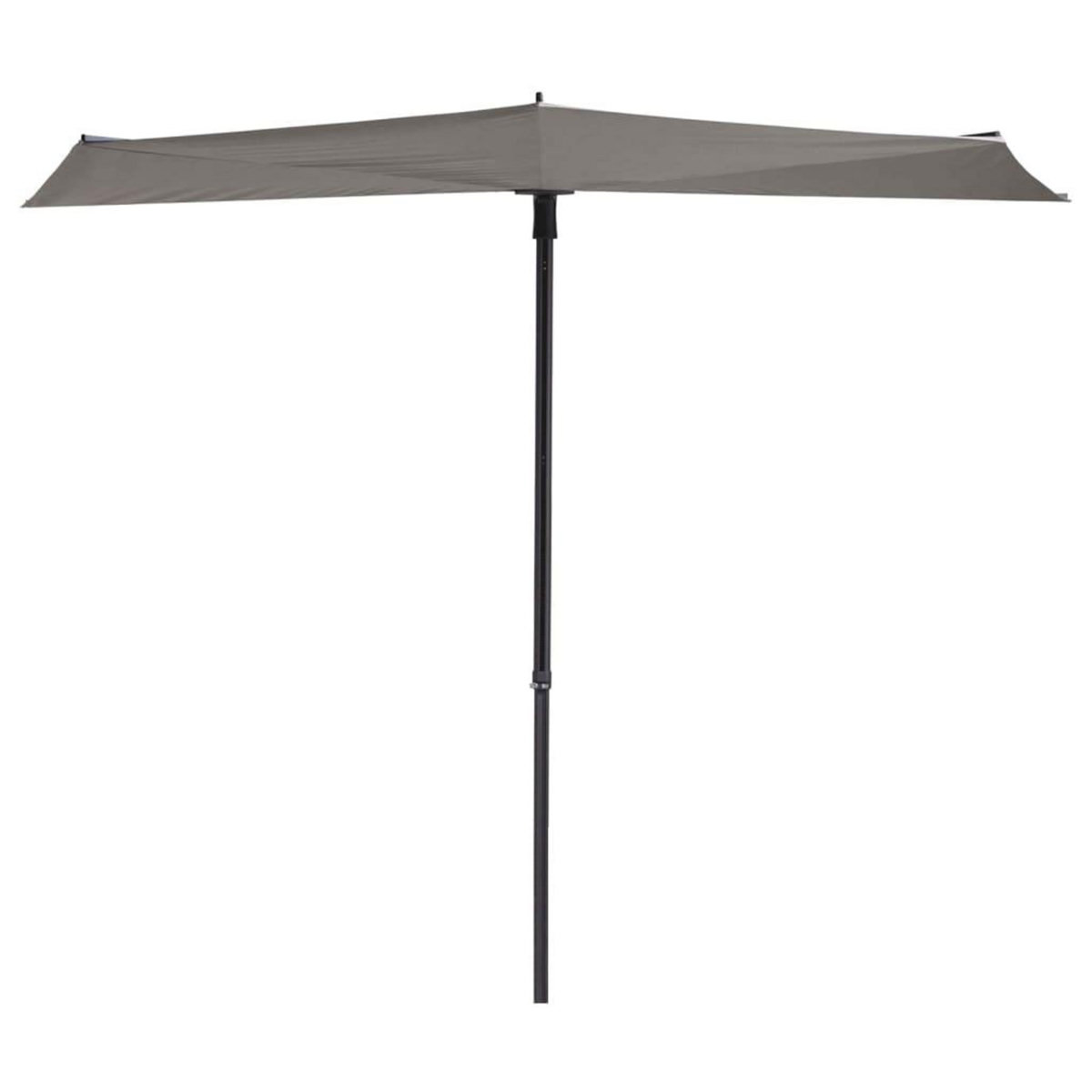 MADISON Madison Parasol de balcon Sun Wave 270x150 cm Gris clair