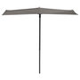 Voir la diapositive 1 : MADISON Madison Parasol de balcon Sun Wave 270x150 cm Gris clair