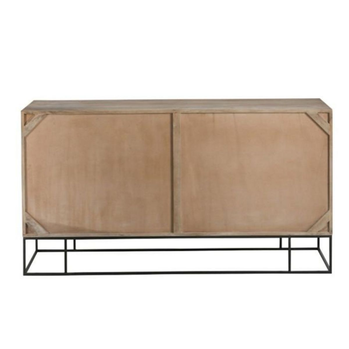 Paris Prix Buffet 3 Portes en Bois  Bombay  160cm Naturel