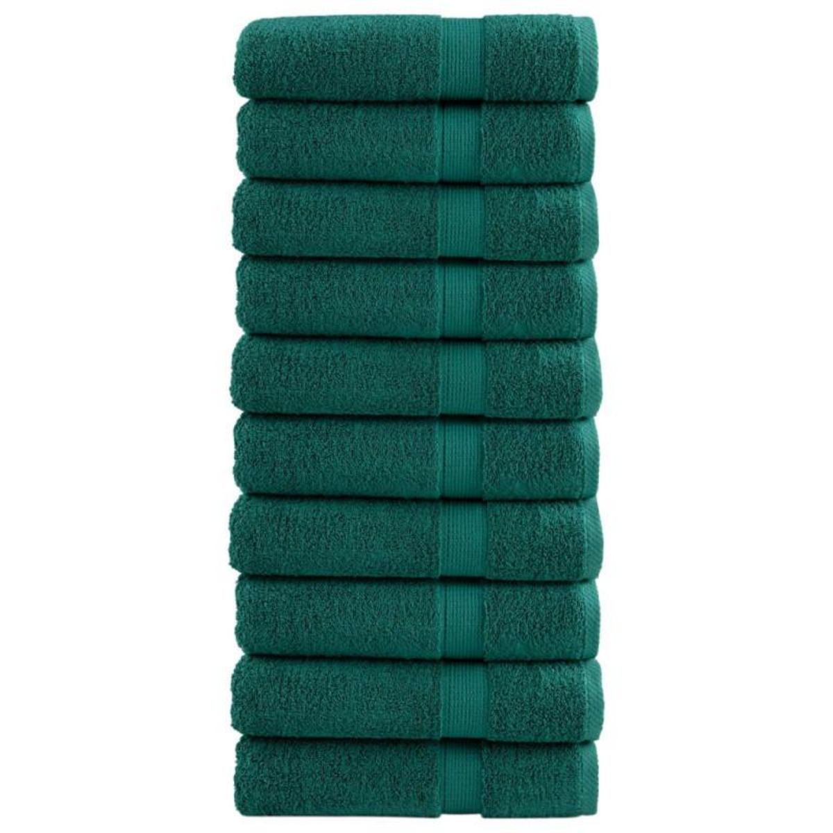 VIDAXL Serviettes de bain de qualité supérieure SOLUND 10 pcs 600g m²