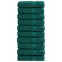 Voir la diapositive 1 : VIDAXL Serviettes de bain de qualité supérieure SOLUND 10 pcs 600g m²