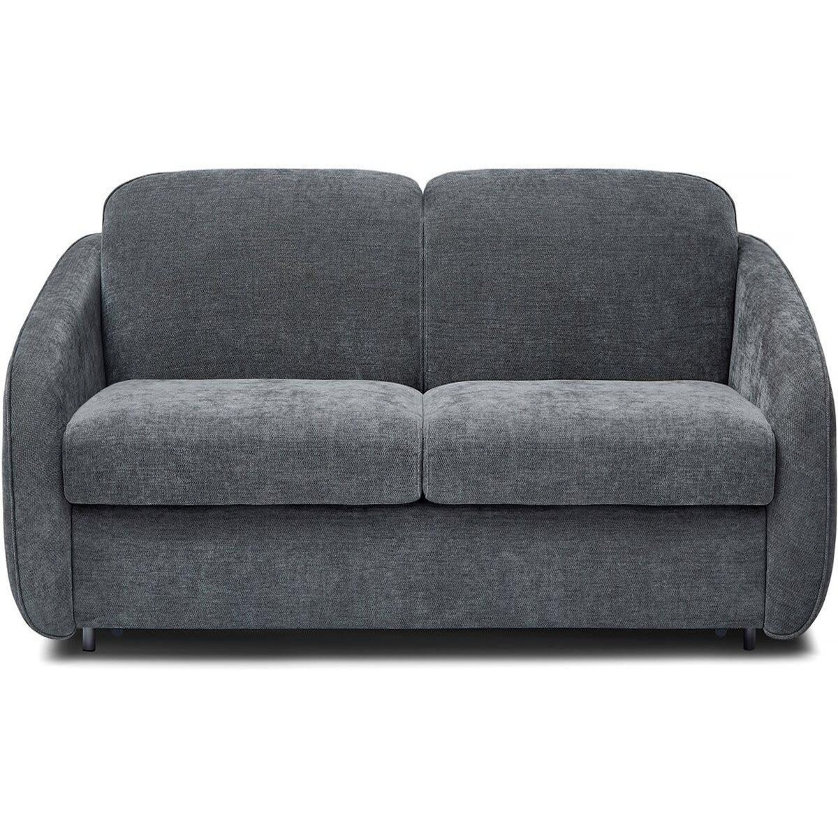 Habitat et Jardin Canapé convertible express en tissu texturé  Laurie  - Couchage 140 cm -  3 places - Gris