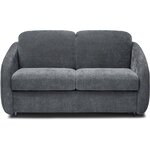 Habitat et Jardin Canapé convertible express en tissu texturé  Laurie  - Couchage 140 cm -  3 places - Gris