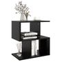 Voir la diapositive 4 : VIDAXL Table de chevet noir 50x30x51,5 cm bois d'ingenierie