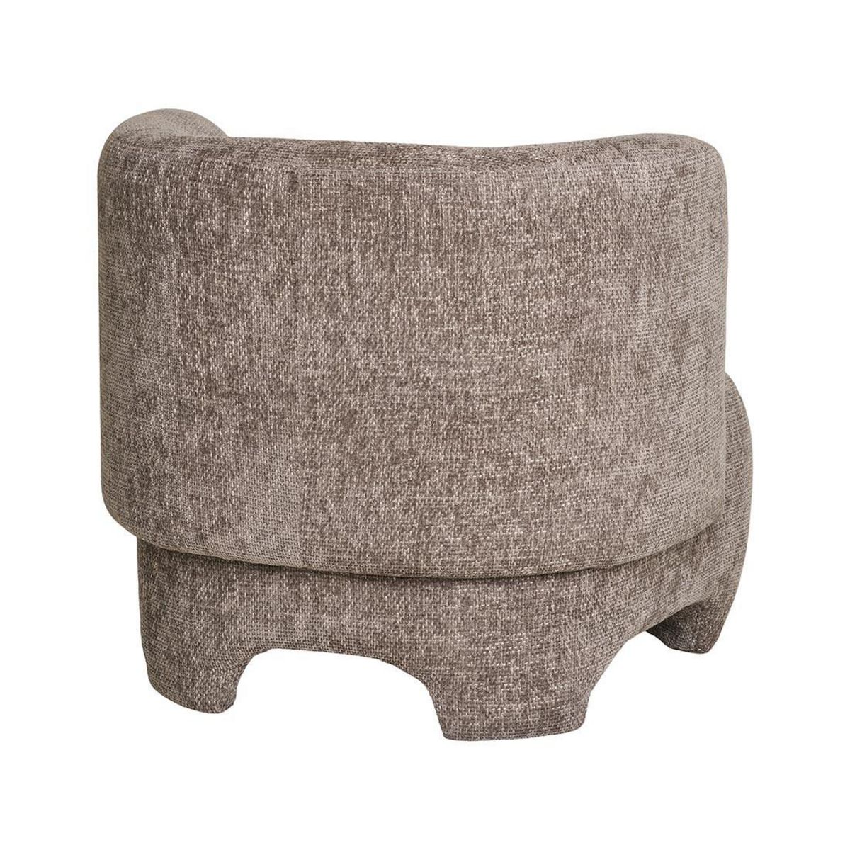 LISA DESIGN Olbia - fauteuil - en tissu texturé