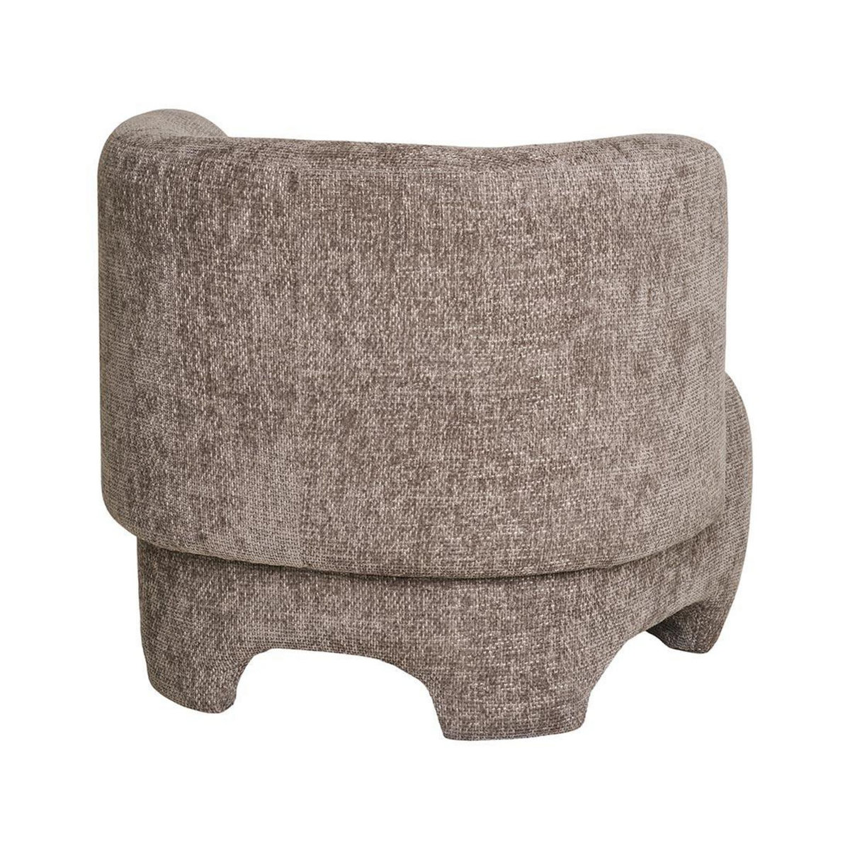 LISA DESIGN Olbia - fauteuil - en tissu texturé