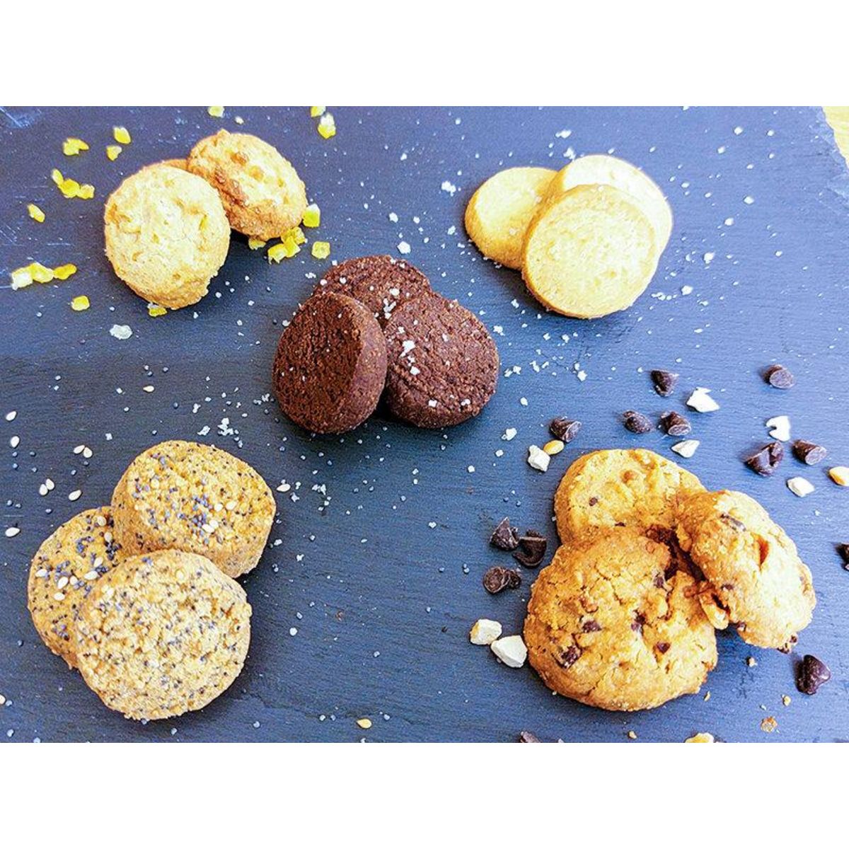 Smartbox Coffret gourmand avec déclinaison de sablés à recevoir à la maison - Coffret Cadeau Gastronomie