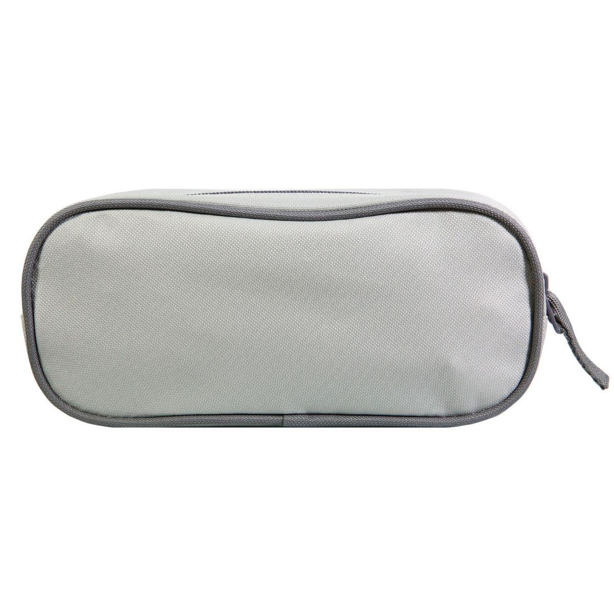 Bagtrotter BAGTROTTER Trousse scolaire rectangulaire Offshore Grise Fleurs