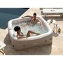 Voir la diapositive 2 : INFINITE SPA Spa gonflable Elite carré Bulles 2 places - Infinite Spa