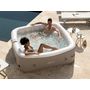Voir la diapositive 2 : INFINITE SPA Spa gonflable Elite carré Bulles 2 places - Infinite Spa