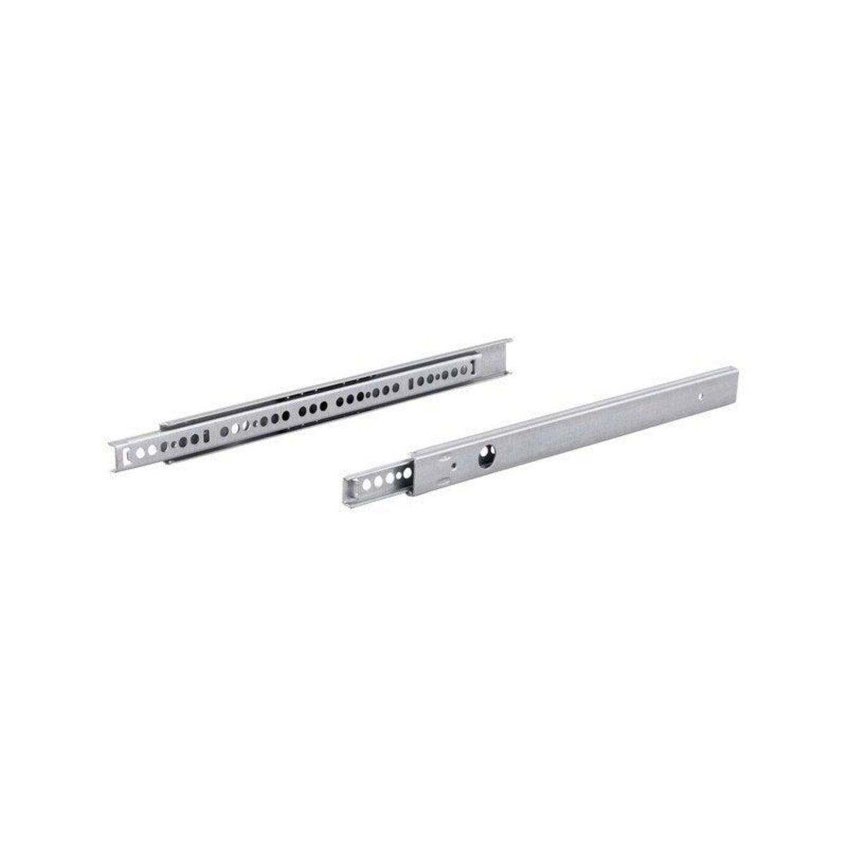 CENTRALE BRICO Coulisse pour tiroir roulement de boules avec extension partielle, HETTICH 12 kg