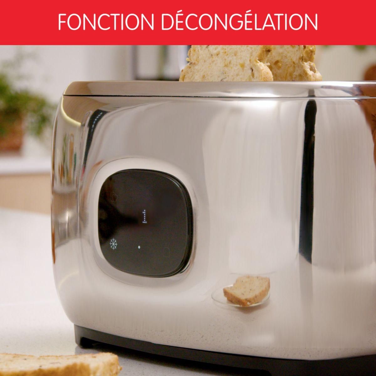 MOULINEX Grille-pain Inox Majestuo LT883D10