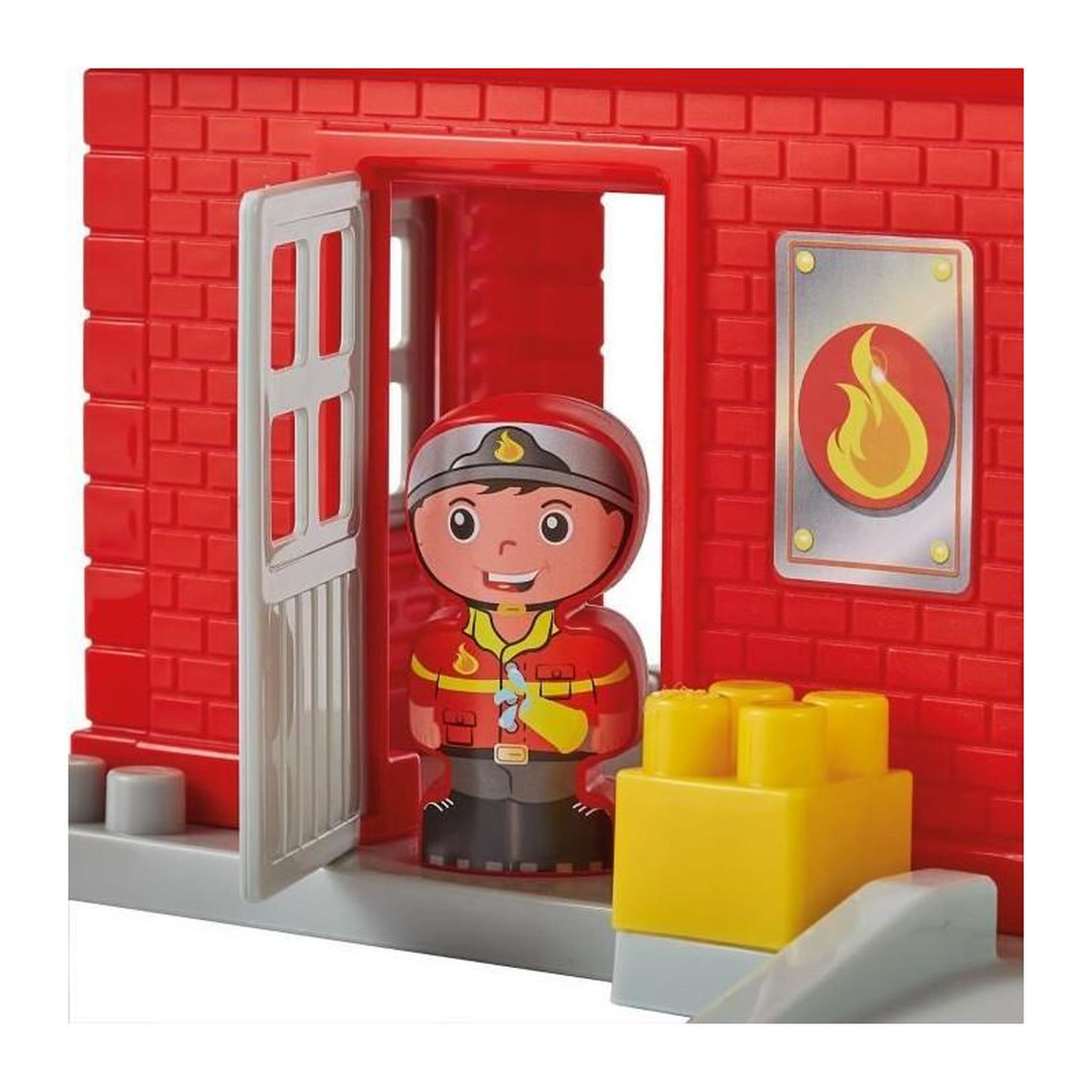 Voir la diapositive 4 : Ecoiffier ECOIFFIER 2980 Abrick - Caserne des pompiers - Au feu les pompiers