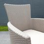 Voir la diapositive 5 : Keter Keter Chaise de salle a manger de jardin Iowa Cappuccino 215519