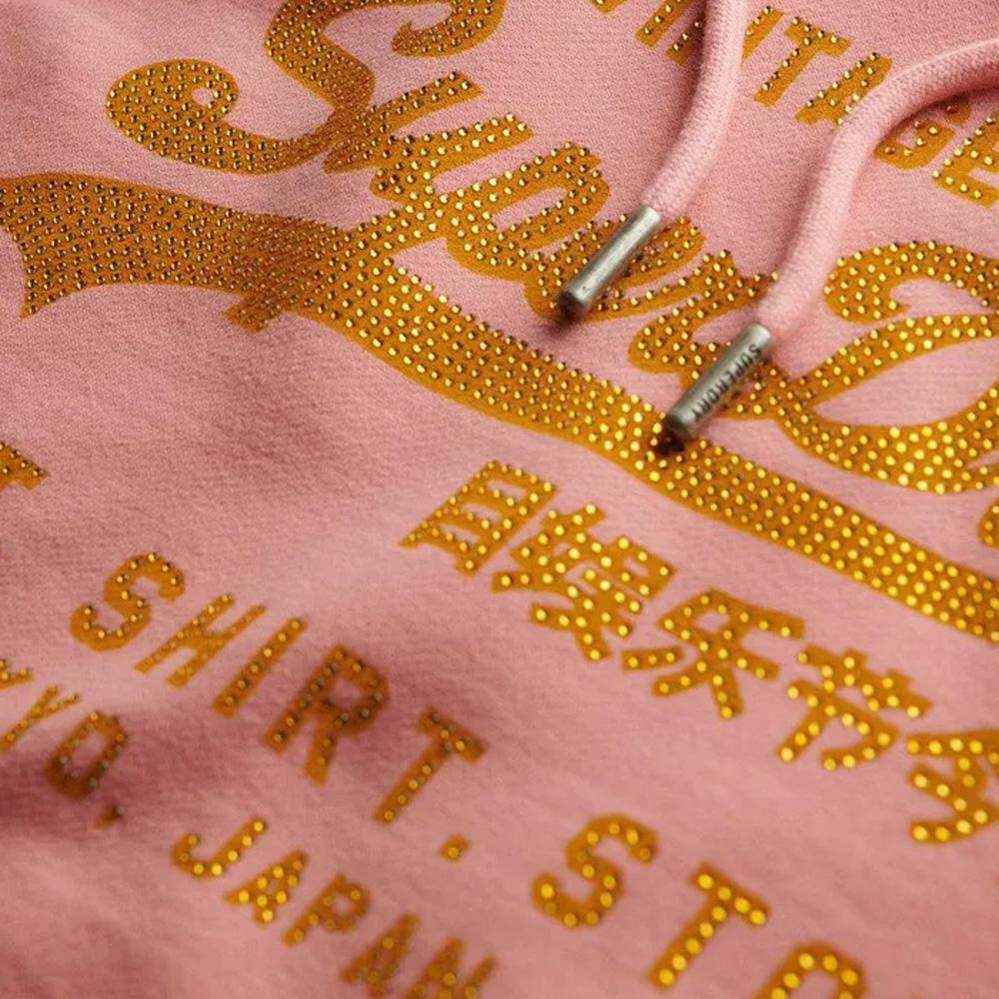 Voir la diapositive 2 : SUPERDRY Sweat Rose Femme Superdry Embellished Vl Relaxed