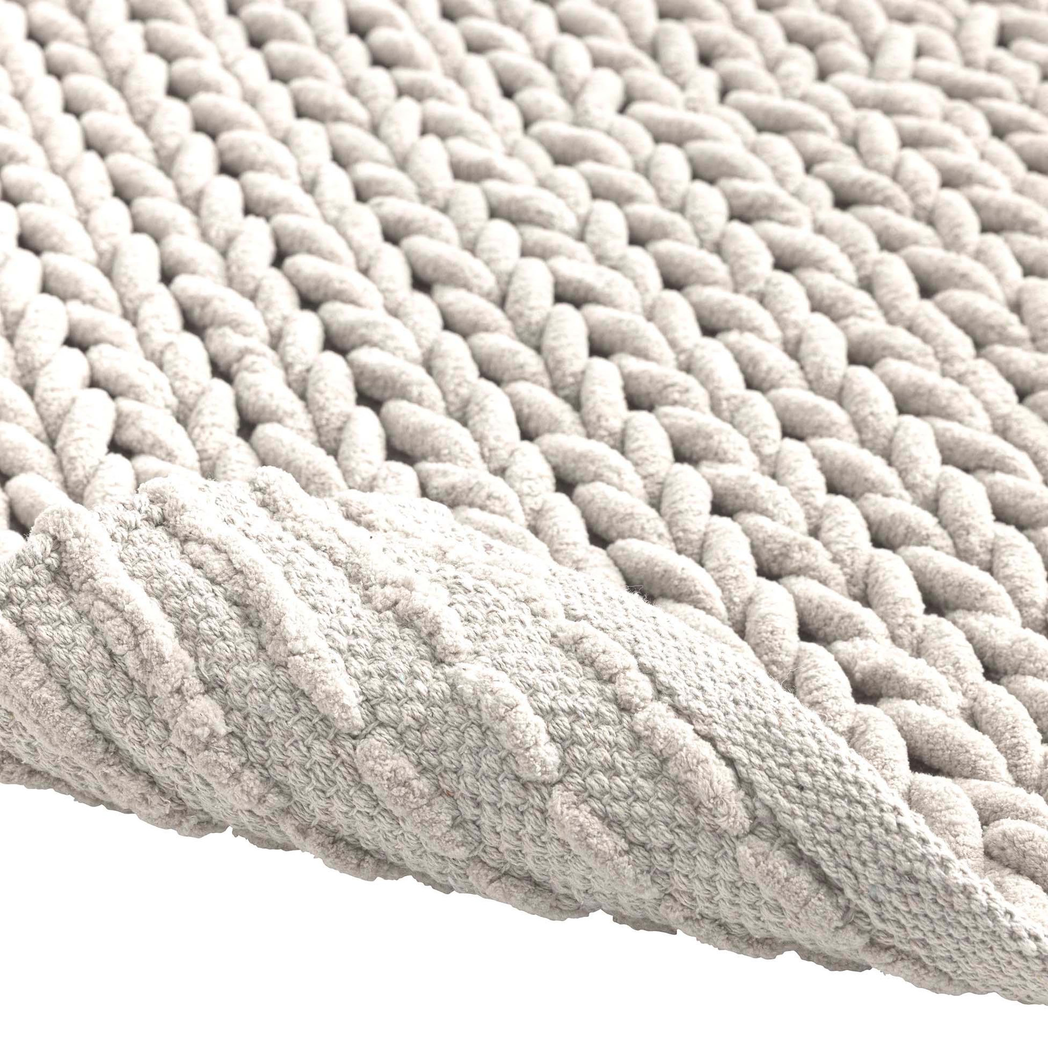 Voir la diapositive 4 : Eden Tapis de bain chenille arielle