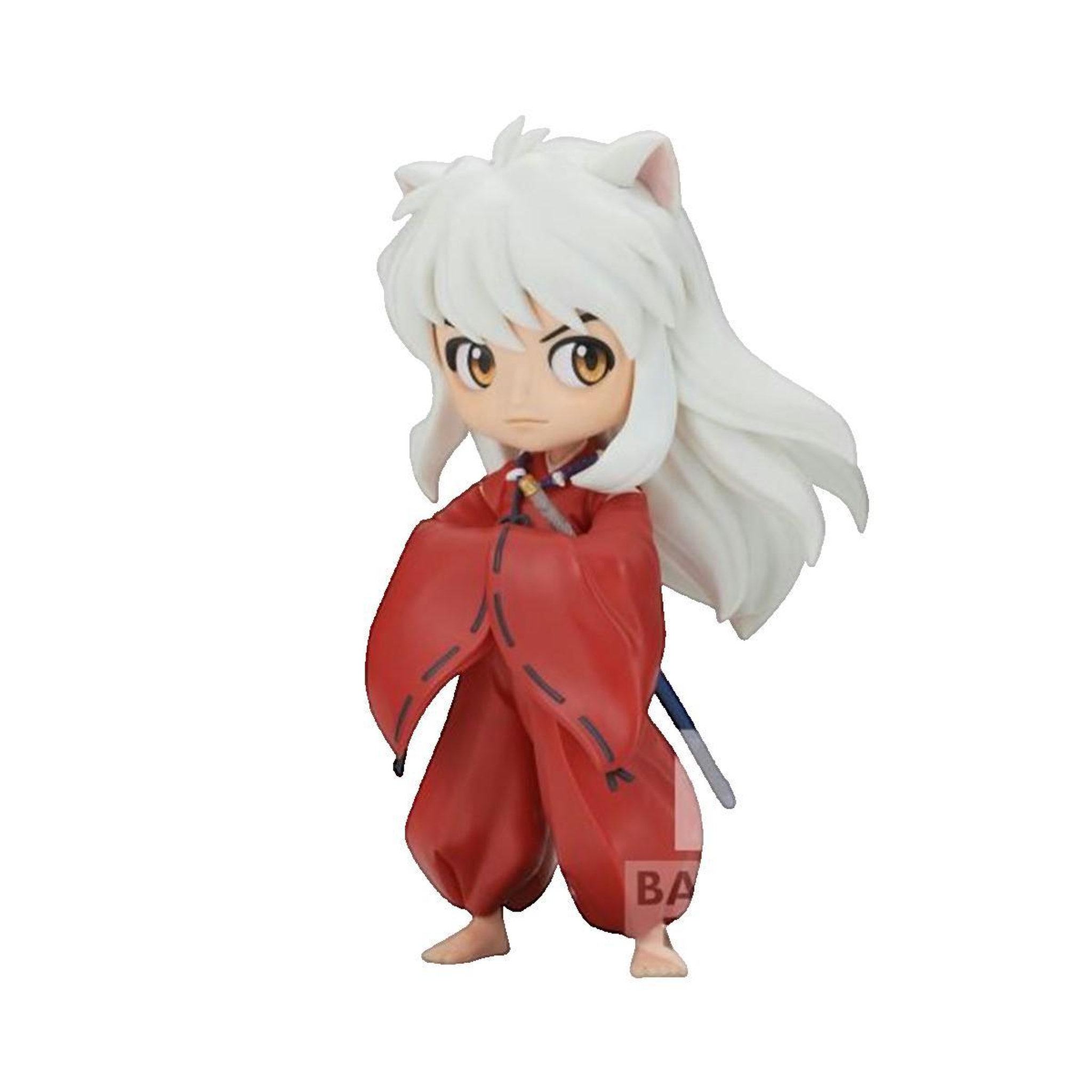 Voir la diapositive 2 : BandaÃ¯ Figurine Bandai Q Posket Inuyasha rouge