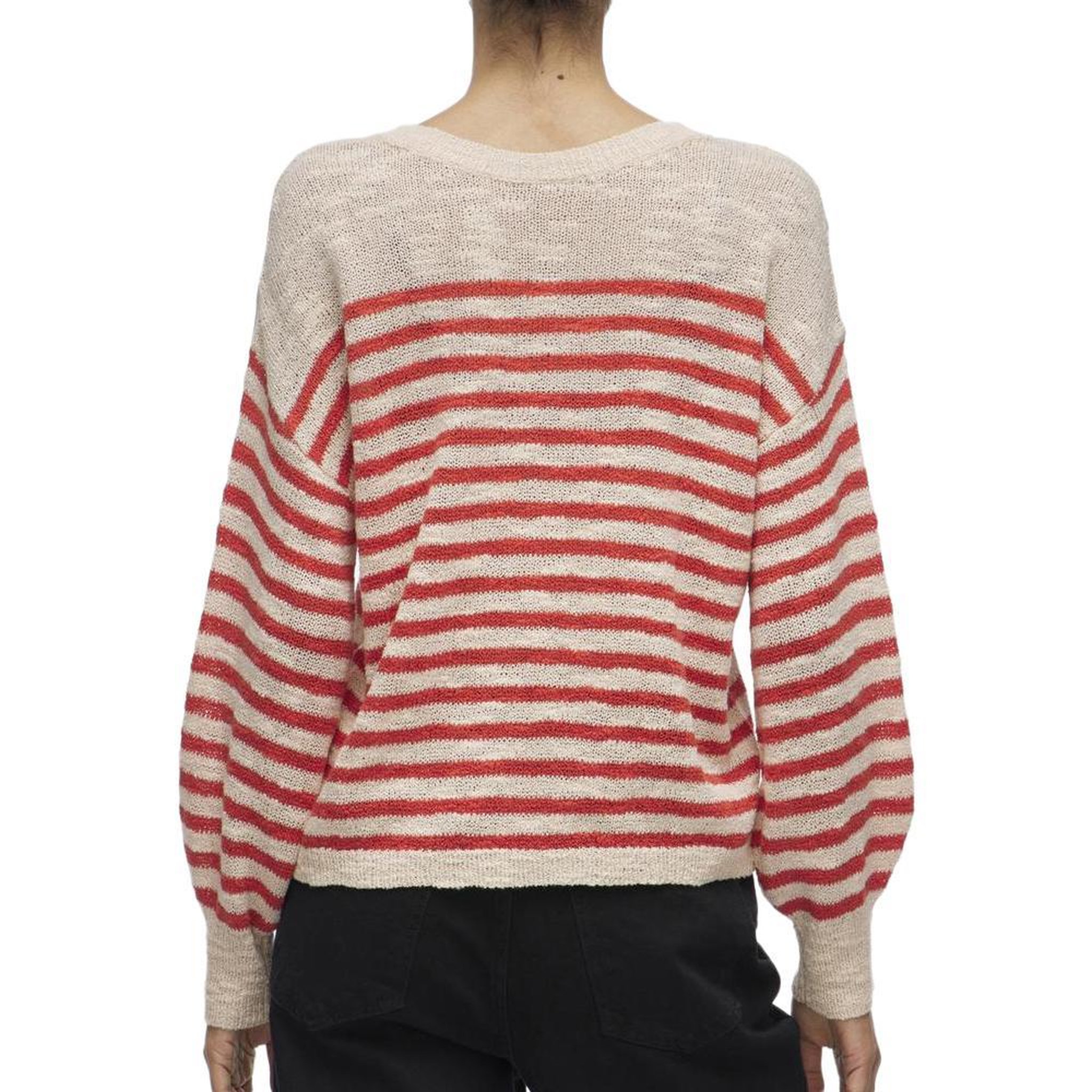 Voir la diapositive 2 : Vila Pull Beige/ Femme Vila Poca