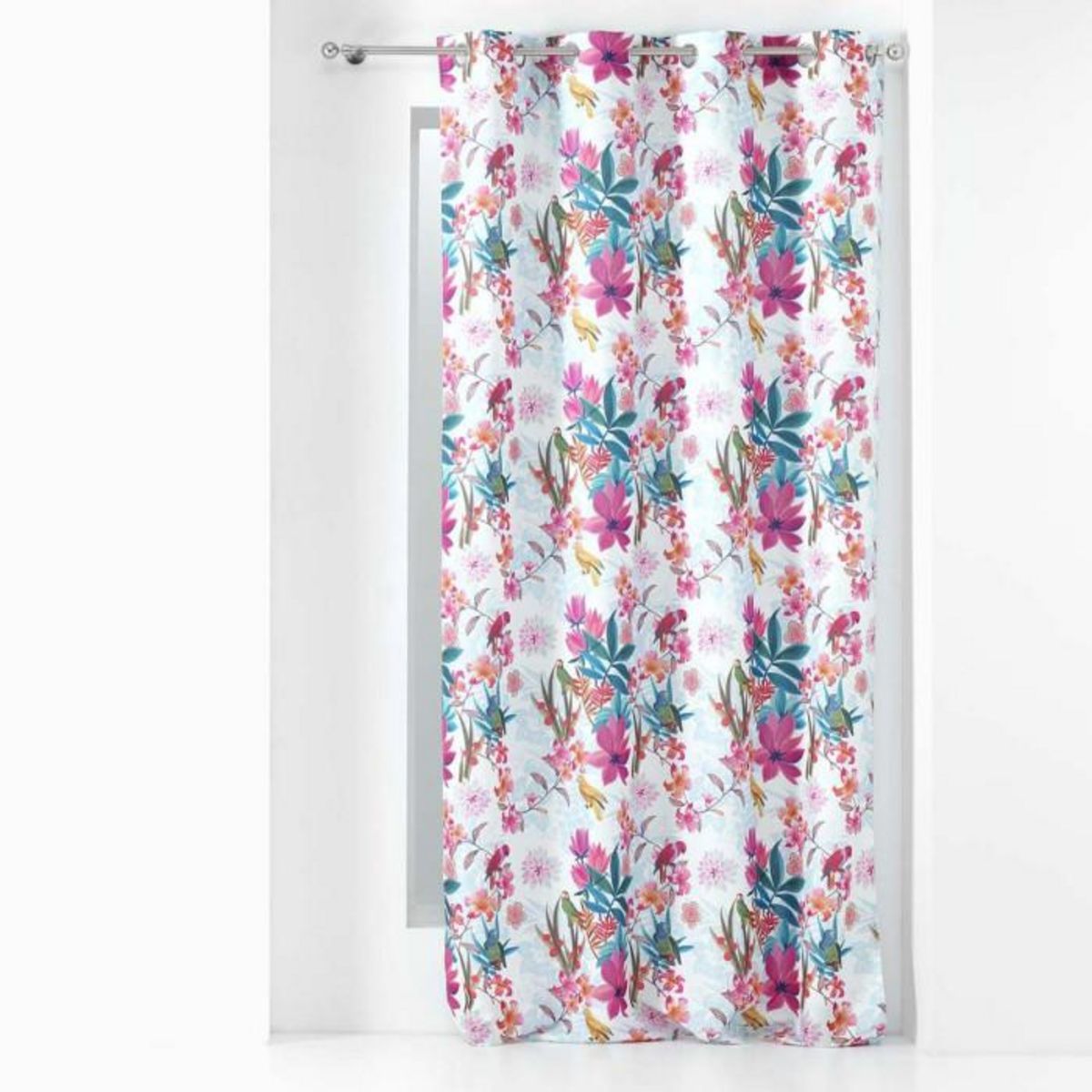 Paris Prix Rideau à Œillets Imprimé  Exotic Paradise  140x260cm Multicolore