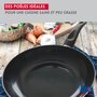 Voir la diapositive 6 : ELO Ensemble de 4 Poêles de cuisson 20, 24, 28 et 32 cm et 2 faitouts 12 et 24 cm Elo Prima Brillant
