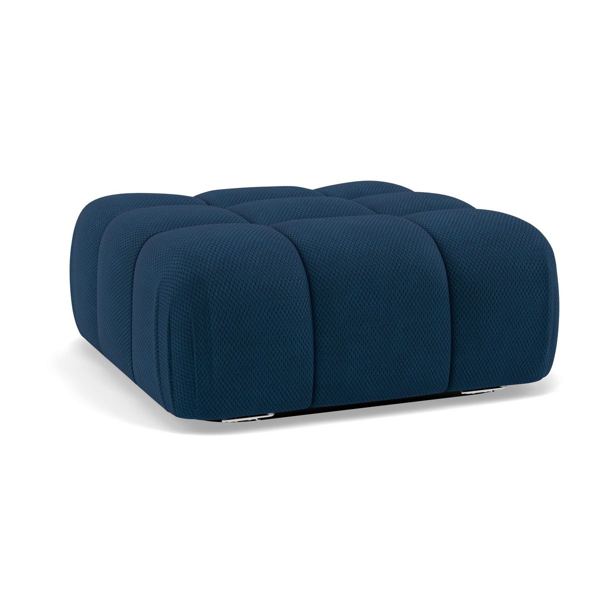 LISA DESIGN Ruby - pouf en velours texturé