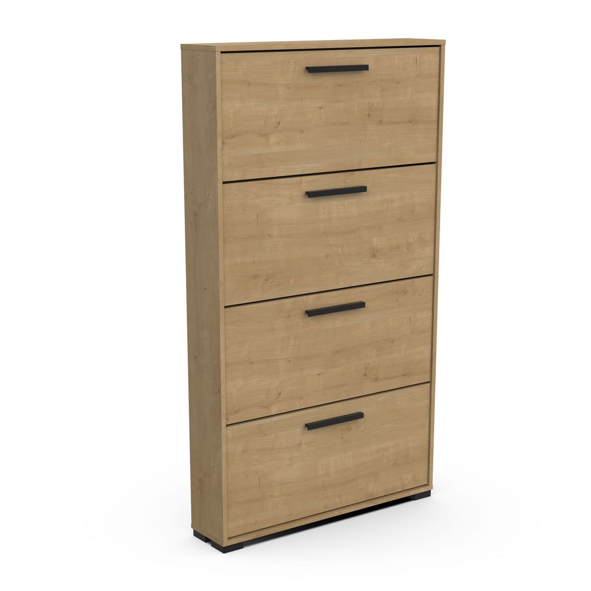 Meuble à chaussures 4 portes L80 cm LIZZIE