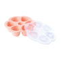 Voir la diapositive 2 : BEABA Moules de congélation en silicone - 6 x 150 ml rose