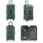 Voir la diapositive 3 : Delsey Grande valise XL rigide Trunk Rempart TSA polycarbonate 79.5cm