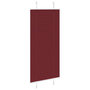 Voir la diapositive 3 : VIDAXL Store plisse rouge bordeaux 60x100 cm largeur du tissu 59,4 cm