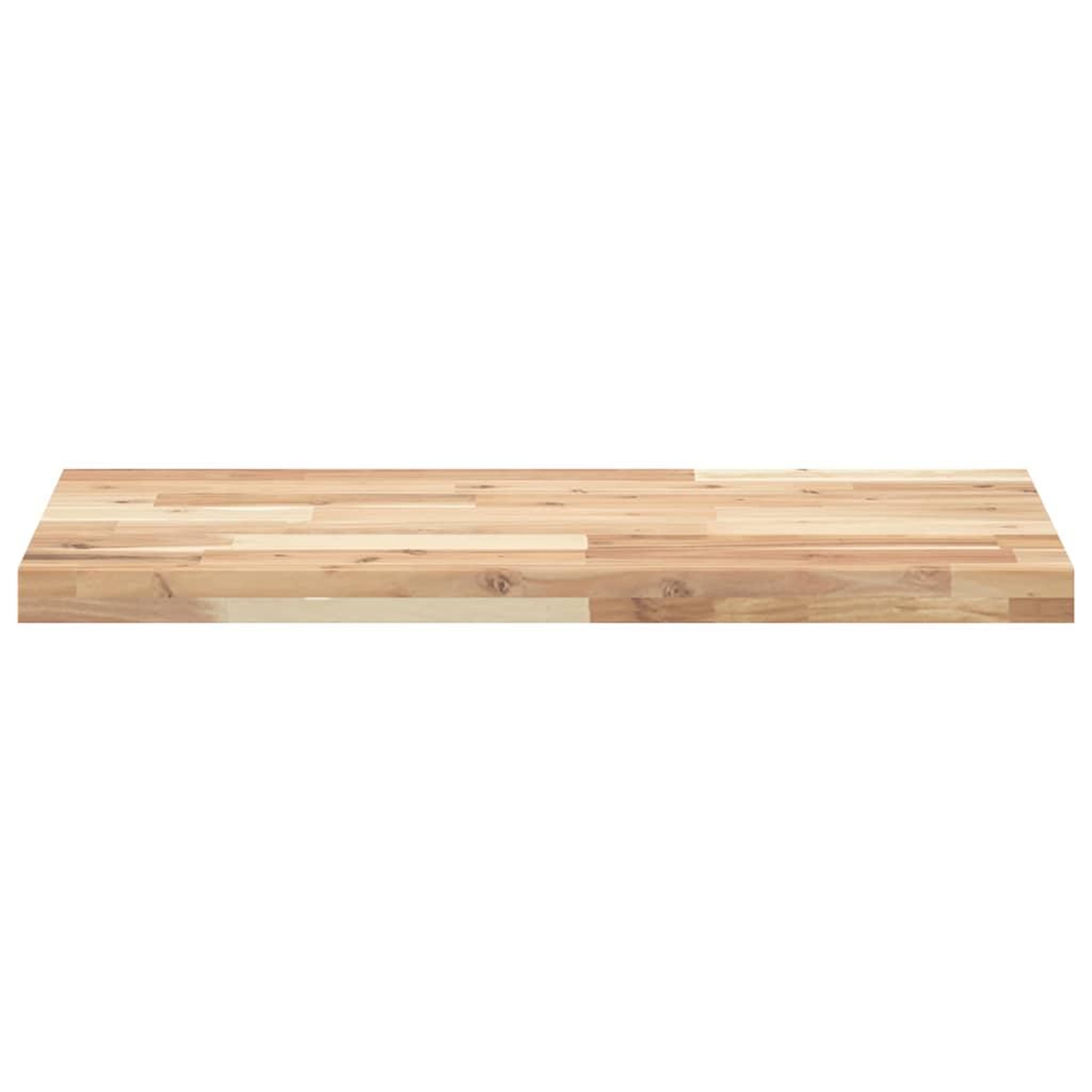 Voir la diapositive 3 : VIDAXL Dessus de meuble de salle de bain non traite bois d'acacia